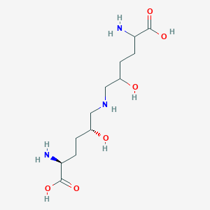 molecular formula C12H25N3O6 B078383 Dhlnl CAS No. 12764-49-7