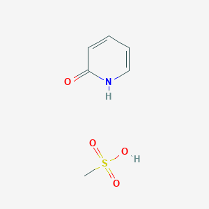 molecular formula C6H9NO4S B7838682 Pyridin-2-ol methanesulfonate 