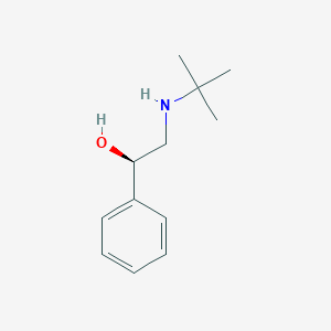 molecular formula C12H19NO B078388 (R)-(-)-2-叔丁基氨基-1-苯乙醇 CAS No. 14467-51-7