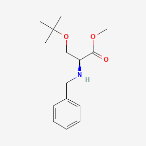 methyl N-benzyl-O-tert-butyl-L-serinate