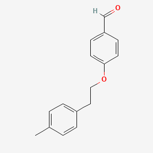 4-[2-(4-Methylphenyl)ethoxy]benzaldehyde
