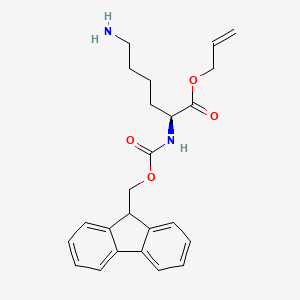 molecular formula C24H28N2O4 B7838955 Fmoc-Lys-Oall 