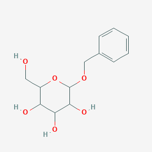 molecular formula C13H18O6 B7839044 2-(Hydroxymethyl)-6-phenylmethoxyoxane-3,4,5-triol 