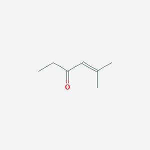molecular formula C7H12O B078392 5-Methyl-4-hexen-3-one CAS No. 13905-10-7