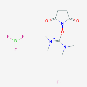 molecular formula C9H16BF4N3O3 B7839271 TSTU 