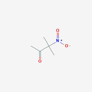 molecular formula C5H9NO3 B078402 2-Methyl-2-nitro-3-butanone CAS No. 13292-96-1
