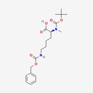 molecular formula C20H30N2O6 B7840345 Boc-l-melys(z)-oh dcha 