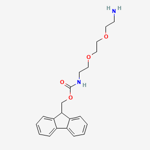 9H-fluoren-9-ylmethyl N-[2-[2-(2-aminoethoxy)ethoxy]ethyl]carbamate
