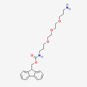 molecular formula C25H34N2O5 B7840411 N-Fmoc-4,7,10-trioxa-1,13-tridecanediamine 