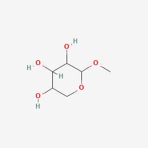 molecular formula C6H12O5 B7840444 2-Methoxyoxane-3,4,5-triol CAS No. 36793-06-3