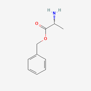 molecular formula C10H13NO2 B7840501 benzyl (2R)-2-aminopropanoate CAS No. 17831-02-6