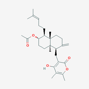 molecular formula C29H42O5 B7840558 SESQUICILLIN 