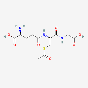 molecular formula C12H19N3O7S B7840569 S-Acetylglutathione 