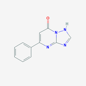 5-Phenyl-s-triazolo(1,5-a)pyrimidin-7-ol