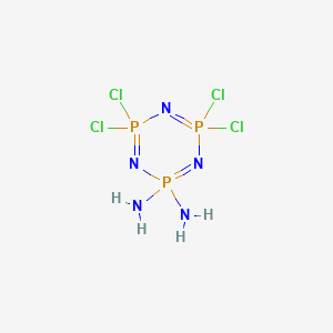 molecular formula Cl4H4N5P3 B078420 E5,4 CAS No. 10535-05-4