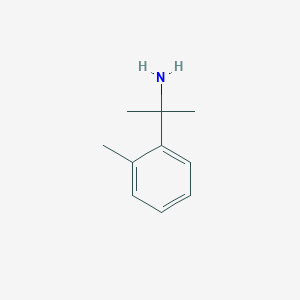 molecular formula C10H15N B7842005 2-(O-tolyl)propan-2-amine 
