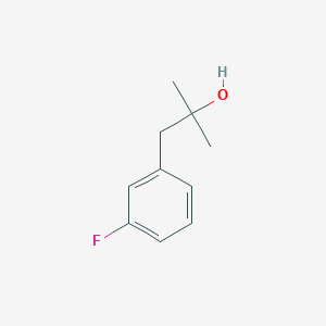 molecular formula C10H13FO B7842059 1-(3-fluorophenyl)-2-methylpropan-2-ol 