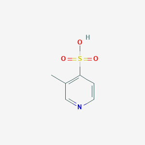molecular formula C6H7NO3S B078421 3-甲基吡啶-4-磺酸 CAS No. 14045-23-9