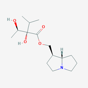 molecular formula C15H27NO4 B078425 Trachelanthamine CAS No. 14140-18-2