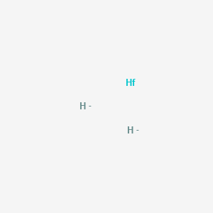 molecular formula H2Hf-2 B078426 Hafnium dihydride CAS No. 13966-92-2