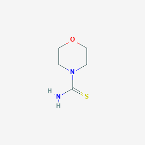 molecular formula C5H10N2OS B078428 Morpholine-4-carbothioamide CAS No. 14294-10-1
