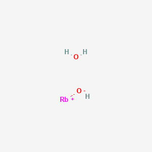 molecular formula H3O2Rb B078429 Rubidium hydroxide hydrate CAS No. 12026-05-0