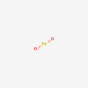 molecular formula O2Pd B078440 Palladium dioxide CAS No. 12036-04-3