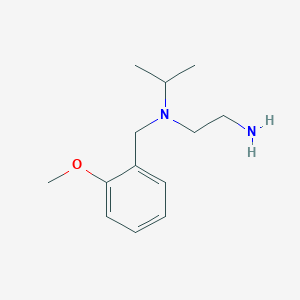 molecular formula C13H22N2O B7844181 N*1*-Isopropyl-N*1*-(2-methoxy-benzyl)-ethane-1,2-diamine 