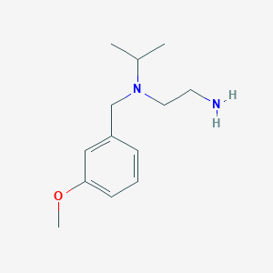 molecular formula C13H22N2O B7844184 N*1*-Isopropyl-N*1*-(3-methoxy-benzyl)-ethane-1,2-diamine 