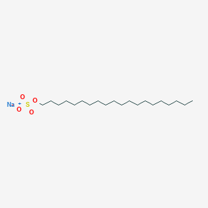 molecular formula C20H41NaO4S B078444 1-二十烷醇、硫酸氢盐、钠盐 CAS No. 13177-49-6