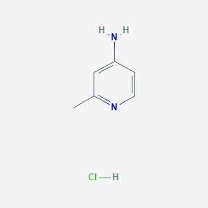 molecular formula C6H9ClN2 B7844460 2-Methylpyridin-4-amine hydrochloride 
