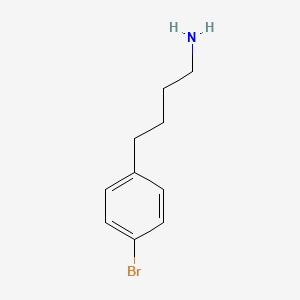 molecular formula C10H14BrN B7844517 4-Bromo-benzenebutanamine 