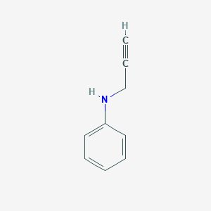 B078446 N-prop-2-ynylaniline CAS No. 14465-74-8