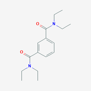 molecular formula C16H24N2O2 B078447 N,N,N',N'-四乙基邻苯二甲酰胺 CAS No. 13698-87-8