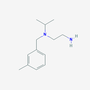 molecular formula C13H22N2 B7844854 N*1*-Isopropyl-N*1*-(3-methyl-benzyl)-ethane-1,2-diamine 