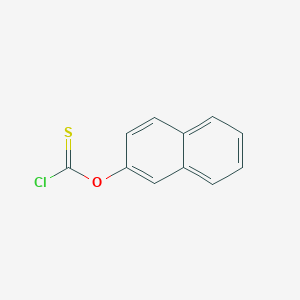 molecular formula C11H7ClOS B078452 O-2-Naphthyl chlorothioformate CAS No. 10506-37-3