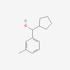Cyclopentyl (3-methylphenyl)methanol