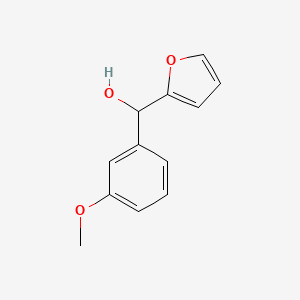 molecular formula C12H12O3 B7845596 2-Furyl-(3-methoxyphenyl)methanol 