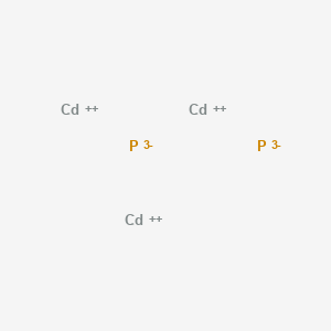 molecular formula Cd3P2 B078456 磷化镉 (Cd3P2) CAS No. 12014-28-7