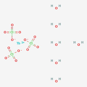 molecular formula ClHO4Tb B078457 Terbium(3+) perchlorate CAS No. 14014-09-6