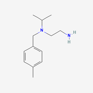 molecular formula C13H22N2 B7846079 N*1*-Isopropyl-N*1*-(4-methyl-benzyl)-ethane-1,2-diamine 