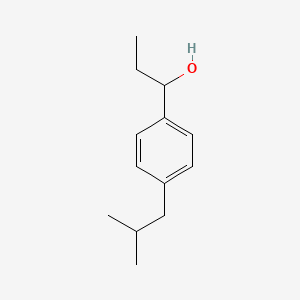 molecular formula C13H20O B7846292 1-(4-iso-Butylphenyl)-1-propanol 