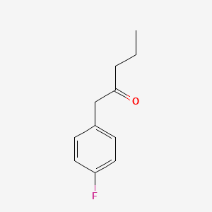 molecular formula C11H13FO B7846419 1-(4-Fluorophenyl)pentan-2-one 