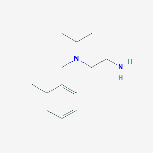 molecular formula C13H22N2 B7846508 N*1*-Isopropyl-N*1*-(2-methyl-benzyl)-ethane-1,2-diamine 