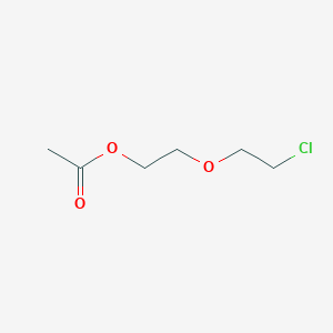 molecular formula C6H11ClO3 B078466 2-(2-Chloroethoxy)ethyl acetate CAS No. 14258-40-3