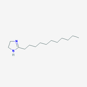 molecular formula C14H28N2 B078473 2-Undecylimidazoline CAS No. 10443-61-5
