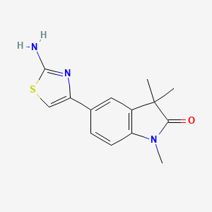 molecular formula C14H15N3OS B7847779 MFCD16481549 