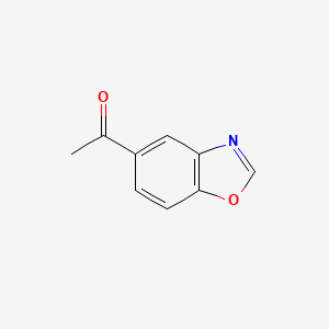 molecular formula C9H7NO2 B7847789 1-(5-Benzoxazolyl)ethanone 