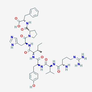 molecular formula C46H66N12O9 B078482 Angiotensin III CAS No. 12687-51-3