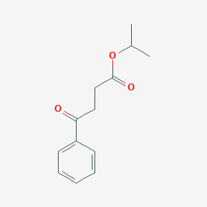 molecular formula C13H16O3 B7848335 Propan-2-yl 4-oxo-4-phenylbutanoate 